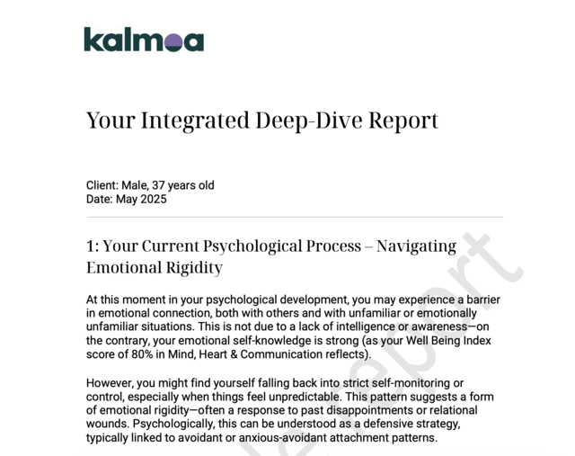 Example report